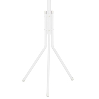 Cuier tip pom metalic Sersimo, 12 agatatoare, 177cm, alb