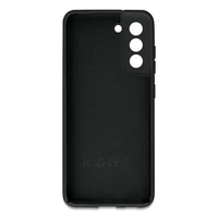 Husa protectie Vafy pentru Samsung S21 FE Liquid Silicone Negru