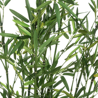 Planta artificiala Atmosphera bambus cu ghiveci ceramic, 180 cm, verde