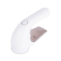 Aparat Pentru Curatat Scame, Par Si Praf, Vafy, Trimmer pentru Diferite Tipuri De Material, Cu Lame Din Otel Inoxidabil, Maner Ergonomic, Incarcare Prin USB, 15x6x9 cm, Alb