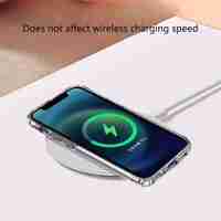 Husa protectie Vafy compatibila cu Apple iPhone 12 Pro Max Mag Safe Silicone Transparent