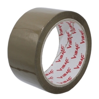 Set 36 Role Banda Adeziva Solvent, Vibac, 48mmx60m, Ambalare, Sigilare, Rezistenta, Maro