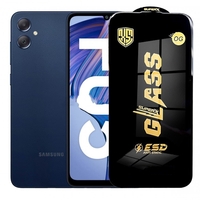 Folie de Sticla pentru Samsung Galaxy F05, Vafy, Sticla Securizata ESD Antistatica, Super-X Privacy OG, cu Margini Negre, Rezistenta la Zgirieturi, 0.35 mm, Transparenta