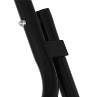 Masa catering profesionala pentru evenimente, inalta, cu picioare metal pliabile, rotunda, d 80 cm, h 110 cm, alb