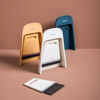 Set Mini Matura si Faras, Flippy, Uz Casnic, Doua Perii, pentru Birou, Bucatarie, Casa, 19.5x13.8x3.6 cm, Galben