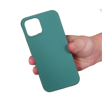 Husa protectie Vafy compatibila cu Samsung A11 Liquid Silicone Case Verde