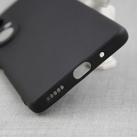 Husa Matte TPU pentru Huawei NOVA 9 SE, Vafy, Silicon Slim, Protectie Antisoc, Negru
