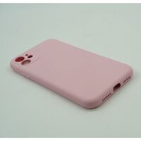 Husa protectie Vafy compatibila cu Samsung A20E Liquid Silicone Case Roz
