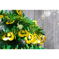 Beteala Craciun, Flippy, verde, marimea: 2 m x 11 cm x 9 cm material:folie PVC, interior/exterior