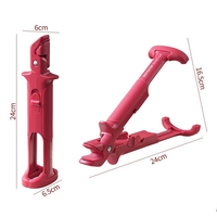 Cleste Anti-Oparire, Vafy, Rezistent la Temperaturi Ridicate, 24 x 6.5 cm, Rosu