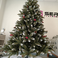 Brad artificial Christmas Deluxe by Sersimo, Frasin de Munte, 2D, 240cm