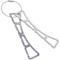 Suport pentru Gatit la Abur, Vafy, din Otel Inoxidabil, 12 x 3 cm, Argintiu