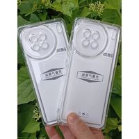 Husa de protectie Vafy, Airbag Shock Absorption, TPU, pentru Apple iPhone 14 Pro , Transparent