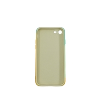Husa protectie Vafy compatibila cu Apple iPhone 7/8G/SE2020 Tpu Ombre, Verde/Portocaliu