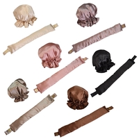 Accesoriu de Ondulat Parul, Flippy, fara Caldura, din Poliester, Manual, Prin Rasucire, 29 x 4 cm, Bej