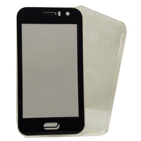 Husa de protectie Flippy® pentru Samsung J1 2016 Full Tpu 360 V2 Transparent cu margini negre