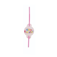 Set 10 Paie, Flippy, Model Happy Everyday, 31 x 16 cm, Multicolor