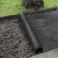 Plasa gradina anti daunatori si cartite, 30g/m2, 2x100metri, neagra