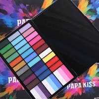 Paleta 39 Culori Vopsea de Fata, Flippy, Activare cu Apa, 18.5 x 11.7 x 1.5 cm, Multicolor