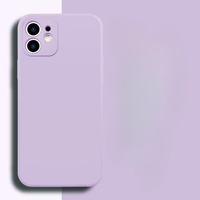 Husa protectie, Vafy, compatibila cu Huawei P40 lite Liquid Silicone Mov