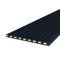Riflaj MDF decorativ LDA PREMIUM de tip Panou Acustic, Indigo, 260x40 cm