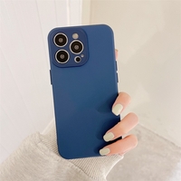 Husa protectie Vafy compatibila cu Apple iPhone 7/8/SE 2020 Liquid Silicone Ring cu suport rotativ Albastru
