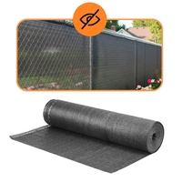 Plasa umbrire si intimitate pentru gard, 1.5m latime, 50m lungime, 65g densitate 62%, antracit deschis