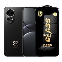 Folie de Protectie pentru Huawei Nova 13, Vafy, Sticla Securizata ESD, Margini Negre, Rezistenta la Zgirieturi, Antistatica, 0.35 mm, Transparenta