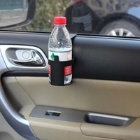 Suport pentru Pahar in Automobil, Flippy, Suport Pahar pentru Masina, din Plastic / ABS, Anti Alunecare, Universal pentru Bauturi Reci sau Calde, ABS, 11.5 x. 6.5 x 6.5 cm Negru