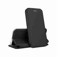 Husa de protectie Vafy compatibila cu Apple iPhone 12 Mini Magnet Book Case Negru