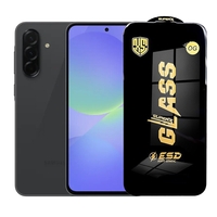 Folie de Protectie pentru Samsung Galaxy A36, Vafy, Sticla Securizata ESD, Margini Negre, Rezistenta la Zgirieturi, Antistatica, 0.35 mm, Transparenta