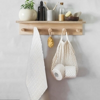 Prosop Absorbant, Flippy, din Bumbac, 6 Straturi, 30 x 30 cm, Alb