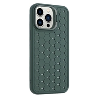 Husa de Protectie TPU, Vafy, pentru Samsung Galaxy S23 Plus, 3D Cube, cu Inel, Protectie Camera, Antisoc, Antizgariere, Antialunecare, Acoperire Completa, Verde