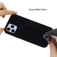 Husa protectie Vafy compatibila cu Samsung S20 FE Liquid Silicone Negru