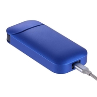 Husa Vafy pentru IQOS 2.4 Plus, Capac de Protectie, Anti Soc si Zgarieturi, Full Body, din Plastic, 11.5 x 5 x 2.3 cm, Albastru