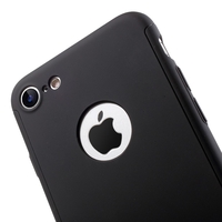 Husa Apple iPhone 8 Full Cover 360 Argintiu + Folie Cadou