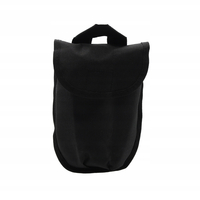 Lopata pliabila multifunctionala 5 in 1 pentru camping si gradina, otel mangan, 41 cm, negru
