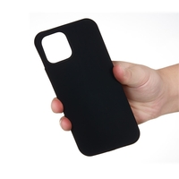 Husa protectie Vafy compatibila cu Samsung A03s Liquid Silicone Negru