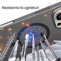 Husa de Protectie compatibila Apple iPhone 17 Air, Vafy, Magnetica Ultra-subtire, Anti-alunecare, Protectie PC, Rezistenta la Zgirieturi, Negru