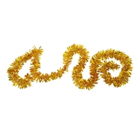 Beteala Craciun, Flippy, auriu, marimea: 2 m x 6.5 cm material:folie PVC, interior/exterior