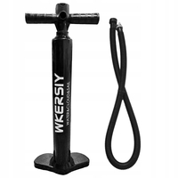 Pompa manuala cu manometru pentru SUP, 15 PSI – dubla actiune, furtun 130 cm