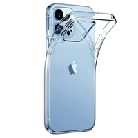 Husa de Protectie pentru IPhone 14 Pro, Vafy, Silicon TPU Transparenta, Protectie Antisoc, Rezistenta la Impact