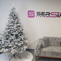 Brad artificial Christmas Deluxe by Sersimo, Viena Select nins, integral 3D, 210cm