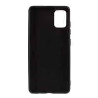 Husa protectie compatibila cu Samsung A51 Liquid Silicone Case Negru