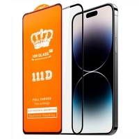 Folie Sticla Securizata pentru iPhone 16, Vafy, Sticla de Protectie Compatibila cu Apple iPhone 16, Full Cover 111D, HD, Margini Negre, Transparenta