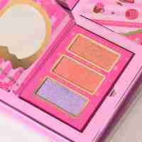 Set 4 Palete de Machiaj, KEVIN & COCO, Christmas Jingle, 21 culori, 27.3 x 20.8 x 2.4 cm