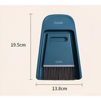 Set Mini Matura si Faras, Flippy, Uz Casnic, Doua Perii, pentru Birou, Bucatarie, Casa, 19.5x13.8x3.6 cm, Albastru
