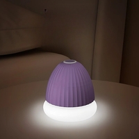 Aparat de Scame 2 in 1, Vafy, Curatare Haine si Lampa de Veghe, 3 Trepte, Incarcare Tip C, 4 W, 9 x 10 cm, Mov