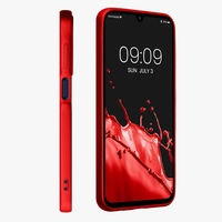 Husa de Protectie Matte TPU, Vafy, pentru Samsung Galaxy A15, Protectie Camera, Antisoc, Antizgariere, Antialunecare, Acoperire Completa, Rosu