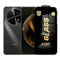 Folie de Protectie pentru Huawei Nova 12 i, Vafy, Sticla Securizata ESD, Margini Negre, Rezistenta la Zgirieturi, Antistatica, 0.35 mm, Transparenta